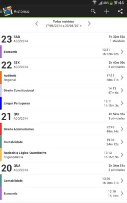 Aprovado android App screenshot 4